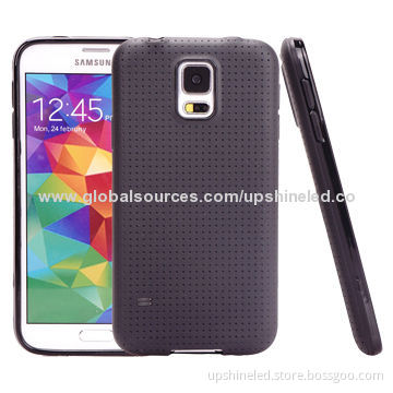 Drop Absorbing Flexible TPU Cases for Samsung Galaxy S5, Customized Colors Available